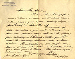 Letter from Percy Griffin to James W. Allison, 1894, January 24 by Percy Griffin