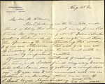 Letter from T. Henry Randall to James W. Allison, 1894 August 4 by Henry T. Randall