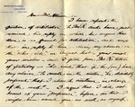 Letter from Percy Griffin to James W. Allison, 1894 December 18 by Percy Griffin
