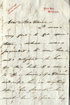 Letter from Percy Griffin to James W. Allison, 1894 July 15 by Percy Griffin
