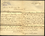 Letter from Griffin & Randall to James W. Allison, 1895 January 25 by Griffin & Randall