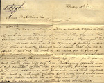 Letter from T. Henry Randall to James W. Allison, 1895 February 16 by Henry T. Randall