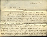 Letter from T. Henry Randall to James W. Allison, 1895 March 14 by Henry T. Randall