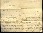 Letter from T. Henry Randall to James W. Allison, 1895 May 7