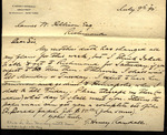 Letter from T. Henry Randall to James W. Allison, 1895 July 9 by Henry T. Randall