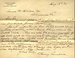 Letter from T. Henry Randall to James W. Allison, 1895 August 5