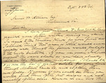 Letter from T. Henry Randall to James W. Allison, 1895 September 23