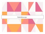 Pattern Research Project: An Investigation of The Pattern And Printing Process - Kaleidoscope by Tamara Bowen