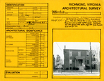 00 Clay Street - Survey Form by Richmond (Va.). Dept. of Planning and Community Development
