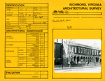 1 - 3 - 5 West Clay Street - Survey Form by Richmond (Va.). Dept. of Planning and Community Development