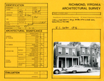 515 West Clay Street - Survey Form by Richmond (Va.). Dept. of Planning and Community Development