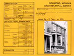 517 West Clay Street - Survey Form by Richmond (Va.). Dept. of Planning and Community Development