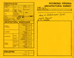 302 West Clay Street - Survey Form by Richmond (Va.). Dept. of Planning and Community Development