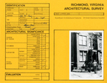 128 - 130 West Clay Street - Survey Form by Richmond (Va.). Dept. of Planning and Community Development