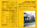 207 West Clay Street - Survey Form by Richmond (Va.). Dept. of Planning and Community Development