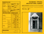 513 North 2nd Street - Survey Form by Richmond (Va.). Dept. of Planning and Community Development