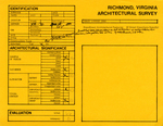 708 - 710 North 4th Street - Survey Form by Richmond (Va.). Dept. of Planning and Community Development