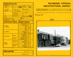 17 East Clay Street - Survey Form by Richmond (Va.). Dept. of Planning and Community Development