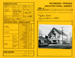 22 East Clay Street - Survey Form by Richmond (Va.). Dept. of Planning and Community Development