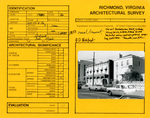 200 - 202 East Clay Street - Survey Form by Richmond (Va.). Dept. of Planning and Community Development