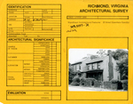 19 - 21 West Jackson Street - Survey Form by Richmond (Va.). Dept. of Planning and Community Development