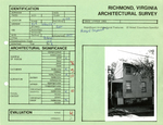 909 Idlewood Ave. - Survey Form by Richmond (Va.). Dept. of Planning and Community Development
