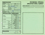 616 - 618 Idlewood Ave. - Survey Form by Richmond (Va.). Dept. of Planning and Community Development