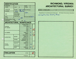 620 Idlewood Ave. - Survey Form by Richmond (Va.). Dept. of Planning and Community Development