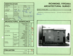 911 - 913 Idlewood Ave. - Survey Form by Richmond (Va.). Dept. of Planning and Community Development