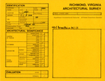 9 - 11 East Leigh Street - Survey Form by Richmond (Va.). Dept. of Planning and Community Development