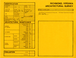 200 - 202 - 204 - 206 West Leigh Street - Survey Form by Richmond (Va.). Dept. of Planning and Community Development