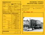 308 - 310 West Leigh Street - Survey Form by Richmond (Va.). Dept. of Planning and Community Development