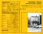 312 West Leigh Street - Survey Form by Richmond (Va.). Dept. of Planning and Community Development