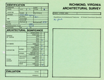 816 - 818 Spring Street - Survey Form by Richmond (Va.). Dept. of Planning and Community Development