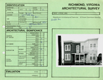 227 - 229 South Pine Street - Survey Form by Richmond (Va.). Dept. of Planning and Community Development