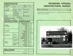 501 South Pine Street - Survey Form by Richmond (Va.). Dept. of Planning and Community Development