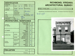 519 South Pine Street - Survey Form by Richmond (Va.). Dept. of Planning and Community Development