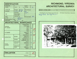 626 - 624 - 628 South Pine Street - Survey Form by Richmond (Va.). Dept. of Planning and Community Development