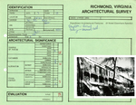 710 - 712 South Pine Street - Survey Form by Richmond (Va.). Dept. of Planning and Community Development