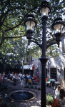 Poor Richards Restaurant Lamps in Patio by Richmond (Va.). Division of Comprehensive Planning