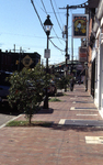 Shockoe Bottom Along 18th (St. Scape) by Richmond (Va.). Division of Comprehensive Planning