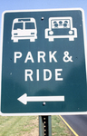 Park & Ride Sign by Richmond (Va.). Division of Comprehensive Planning and H. M.