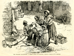 Children searching for food in Richmond, Virginia by William Ludwell Sheppard