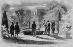 Exhuming the remains of President Monroe in the Second Street Cemetery