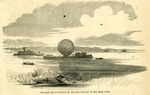 Last reconnoissance of the war balloon on the James River