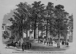 Richmond election, July 25, 1865 -- Polling at the City Hall, Madison Ward by J. R. Hamilton