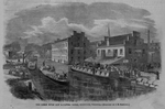 James River and Kanawha Canal, Richmond, Virginia by J. R. Hamilton