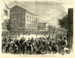Riot in Richmond, May 11, 1867 -- The soldiers dispersing the mob