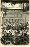 Richmond calamity -- Interior of Hall of Delegates -- Getting out the dead and wounded by William Ludwell Sheppard