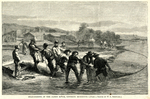 Shad-fishing in the James River, opposite Richmond by William Ludwell Sheppard